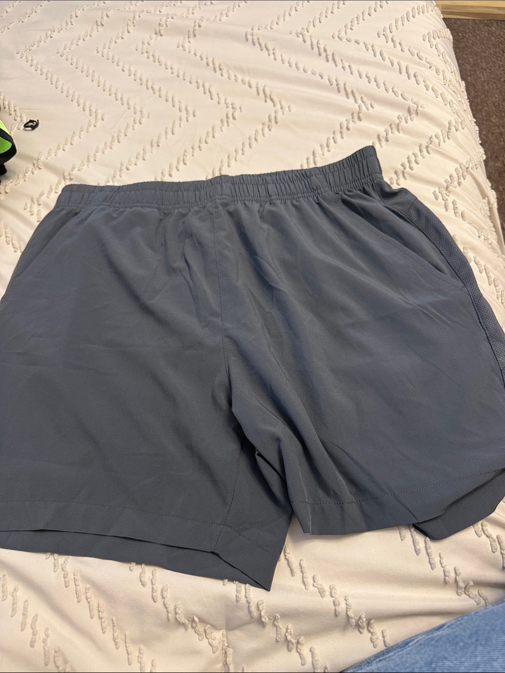 Lightweight Gray Athletic Shorts